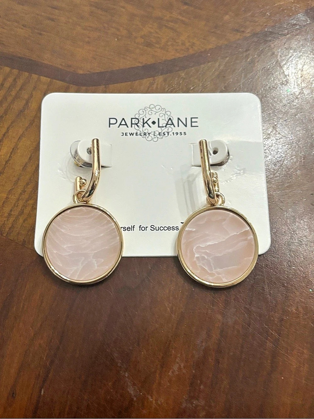 Park Lane Pink Drop Earrings NWT